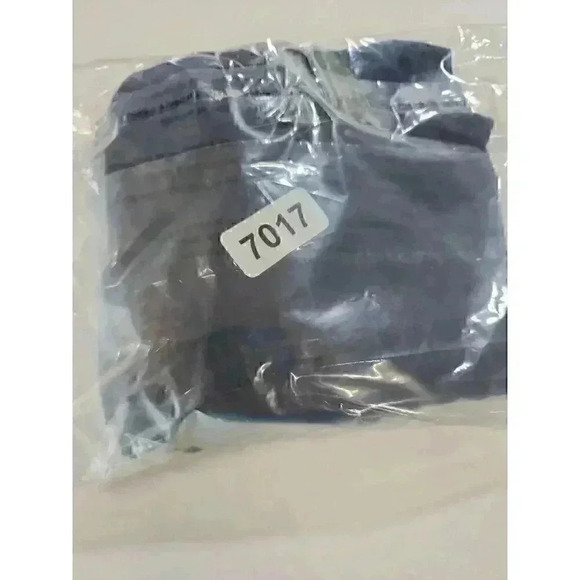 Zenana Round Neck Long Sleeve Stretch Navy Blue Blouse L - Picture 9 of 9